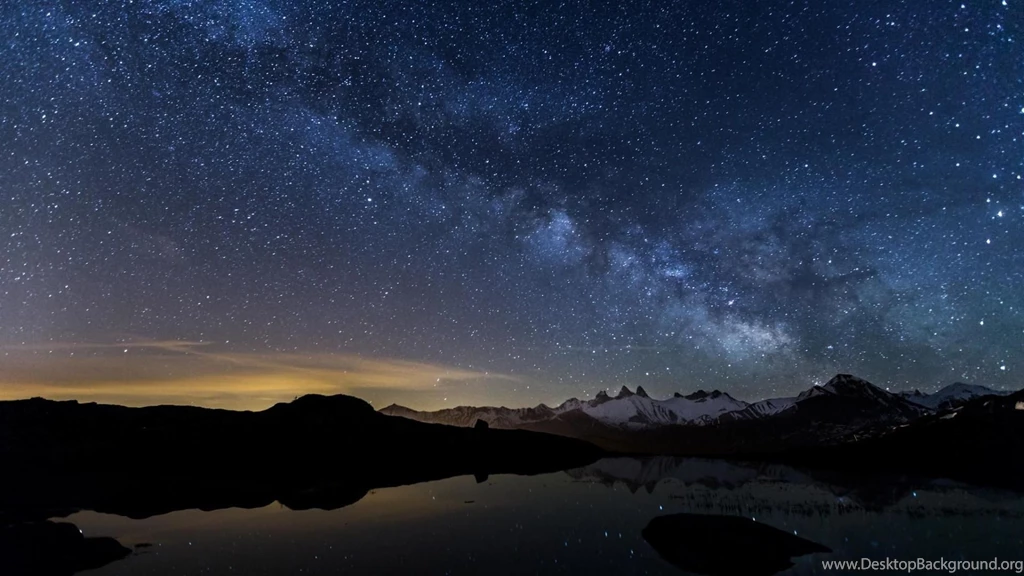 Starry Night Desktop Wallpaper, Starry Night Backgrounds, New ...