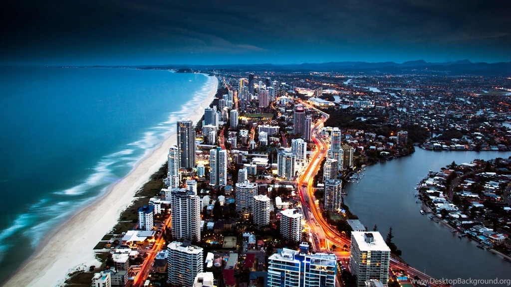 Golden City Coast Wallpapers