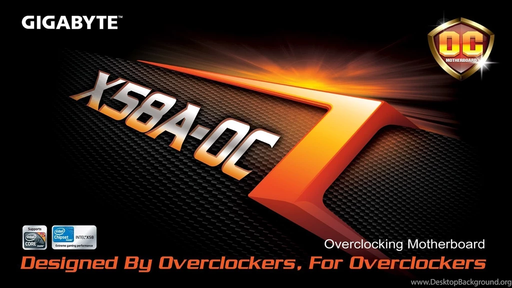 GIGABYTE X58A OC Webpage