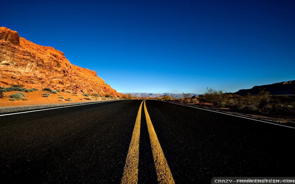Desert Road Wallpapers Crazy Frankenstein