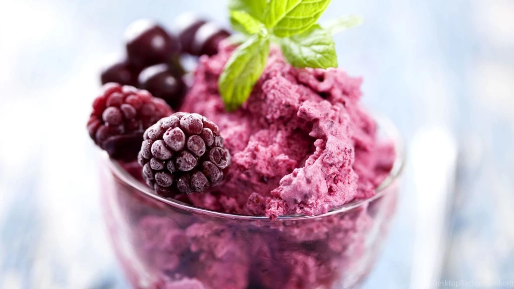 1920x1080 Raspberry Ice Dessert Wallpapers