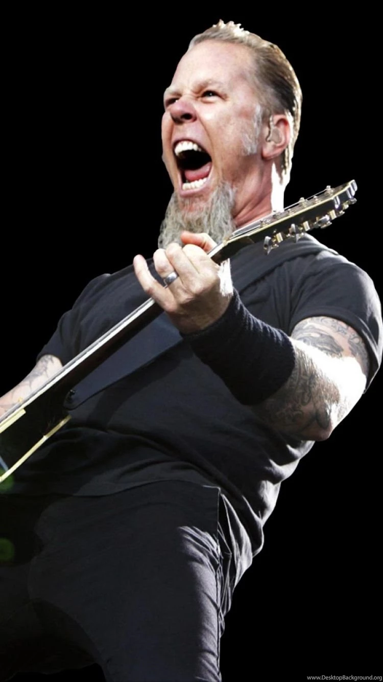 Download Wallpapers 750x1334 Metallica, Guitarist, Teeth, Tattoo ...