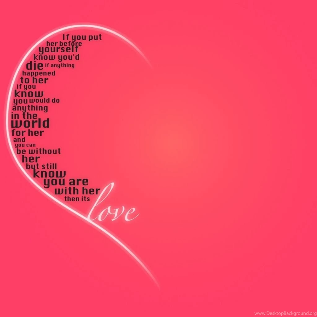 Download Wallpapers 1024x1024 Valentines Day, Inscriptions, Words ...