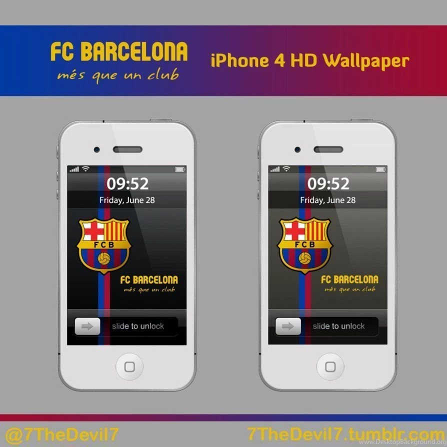 FC Barcelona iPhone Wallpapers By 7TheDevil7 On DeviantArt