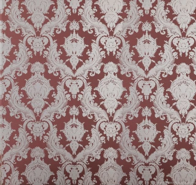 Damsel, Silver Plum   Traditional   Wallpapers   By Tempaper
