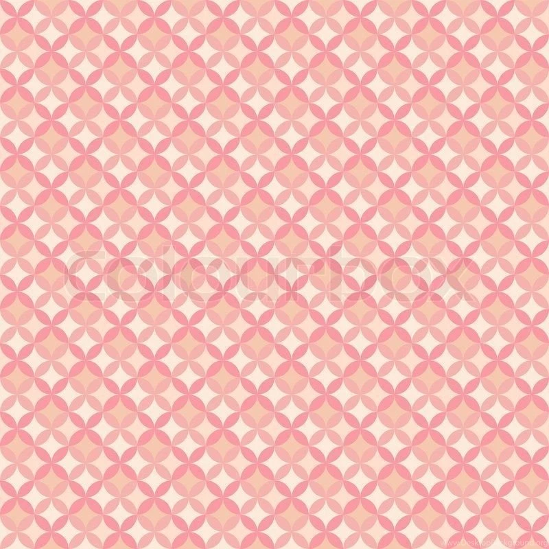 Abstract Geometric Floral Pattern Wallpaper. Vector Illustration ...