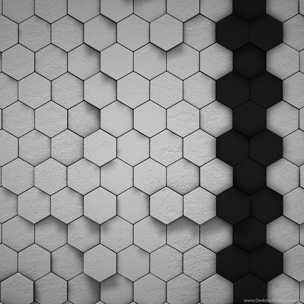 Hexagons 3d iPad Wallpapers Download