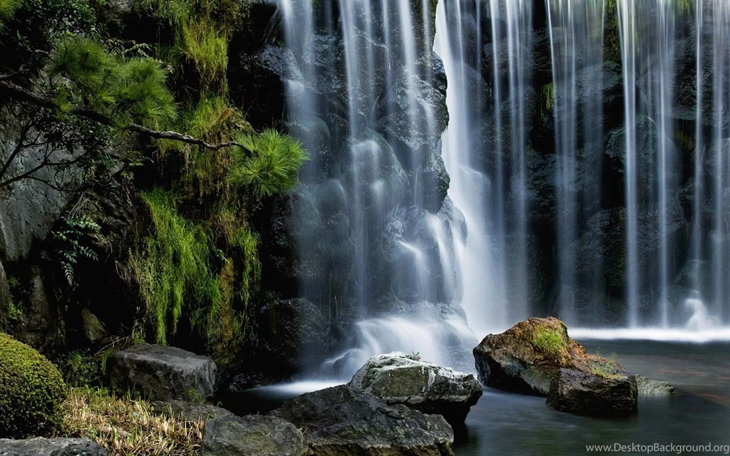 Tropical Waterfalls Desktop Backgrounds Wallpapers
