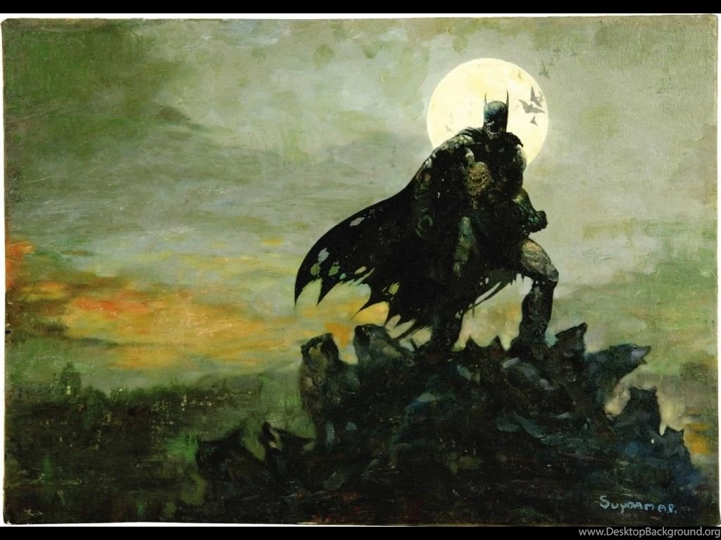 My Free Wallpapers   Comics Wallpapers : Batman   Zombie