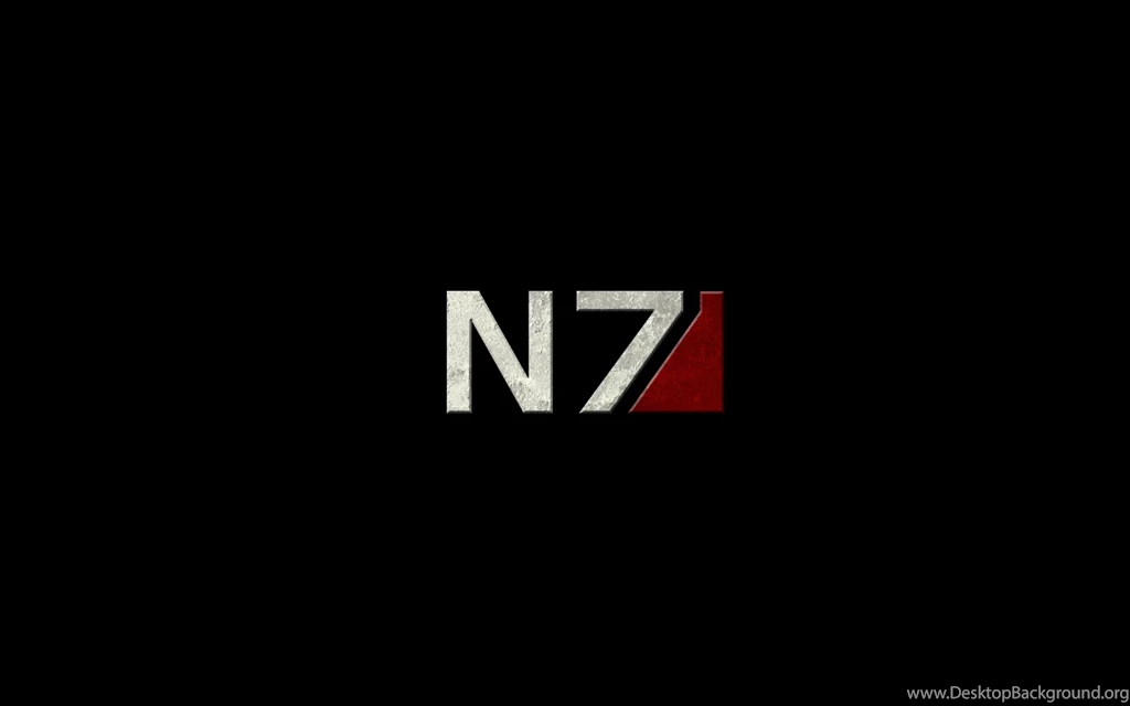 Download Wallpapers 3840x2400 Mass Effect 3, N7, Number, Letter ...