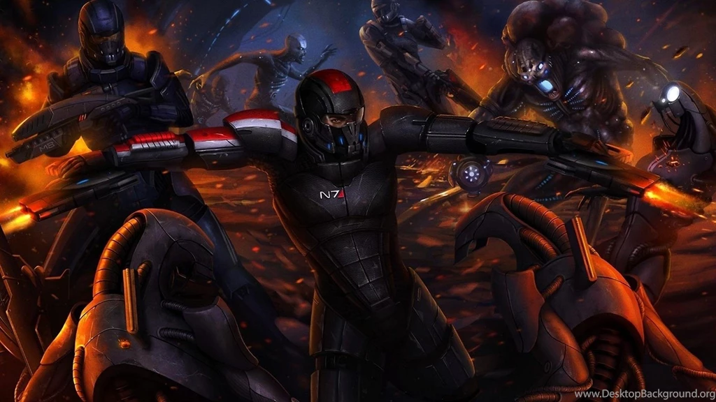 Mass Effect N7 Game Wallpapers