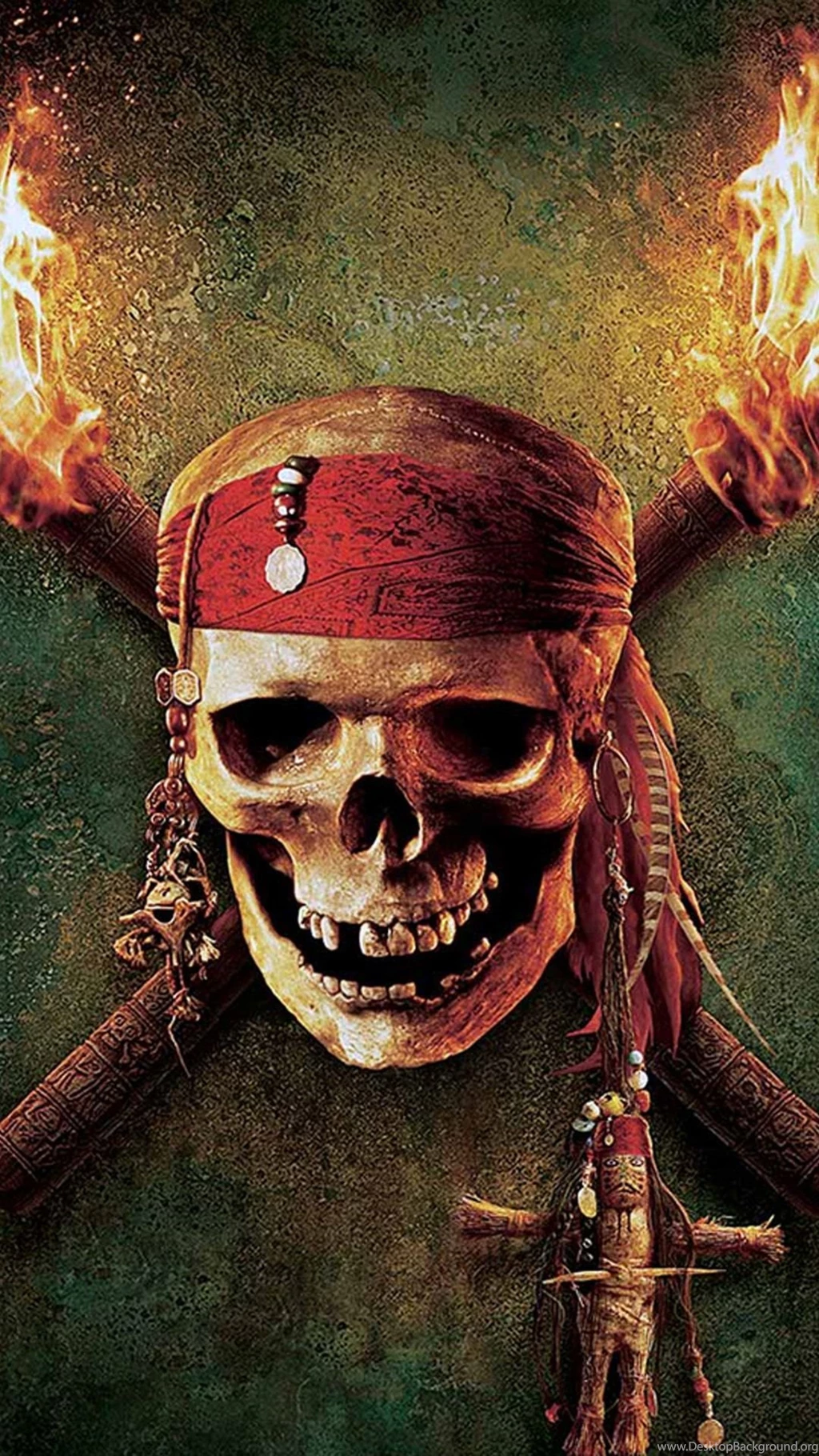 Pirates Of The Caribbean Skull Galaxy S5 Wallpapers (1080x1920)