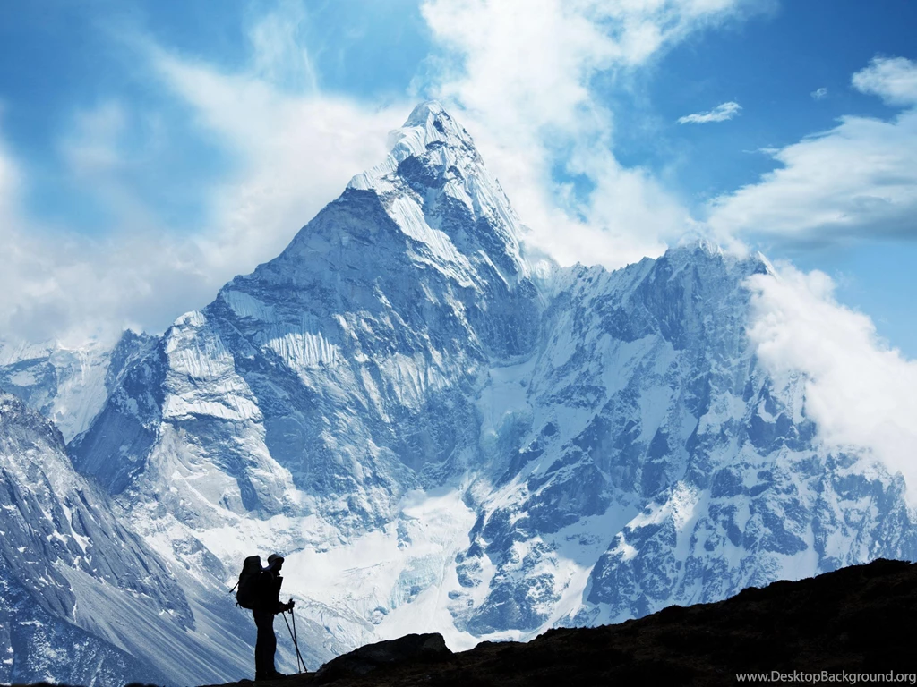 Hiking In Himalayas Nepal Hq Wallpapers For PC