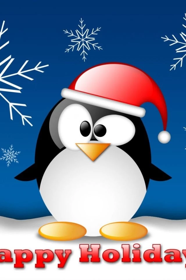 640x960 Happy Penguin Iphone 4 Wallpapers