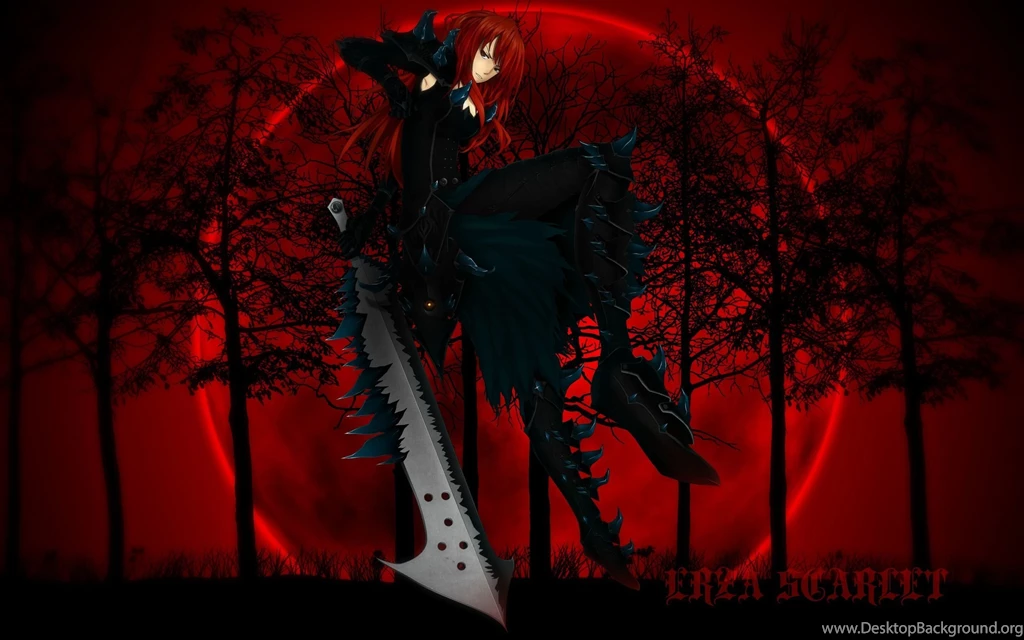 RedMoon Erza Computer Wallpapers, Desktop Backgrounds