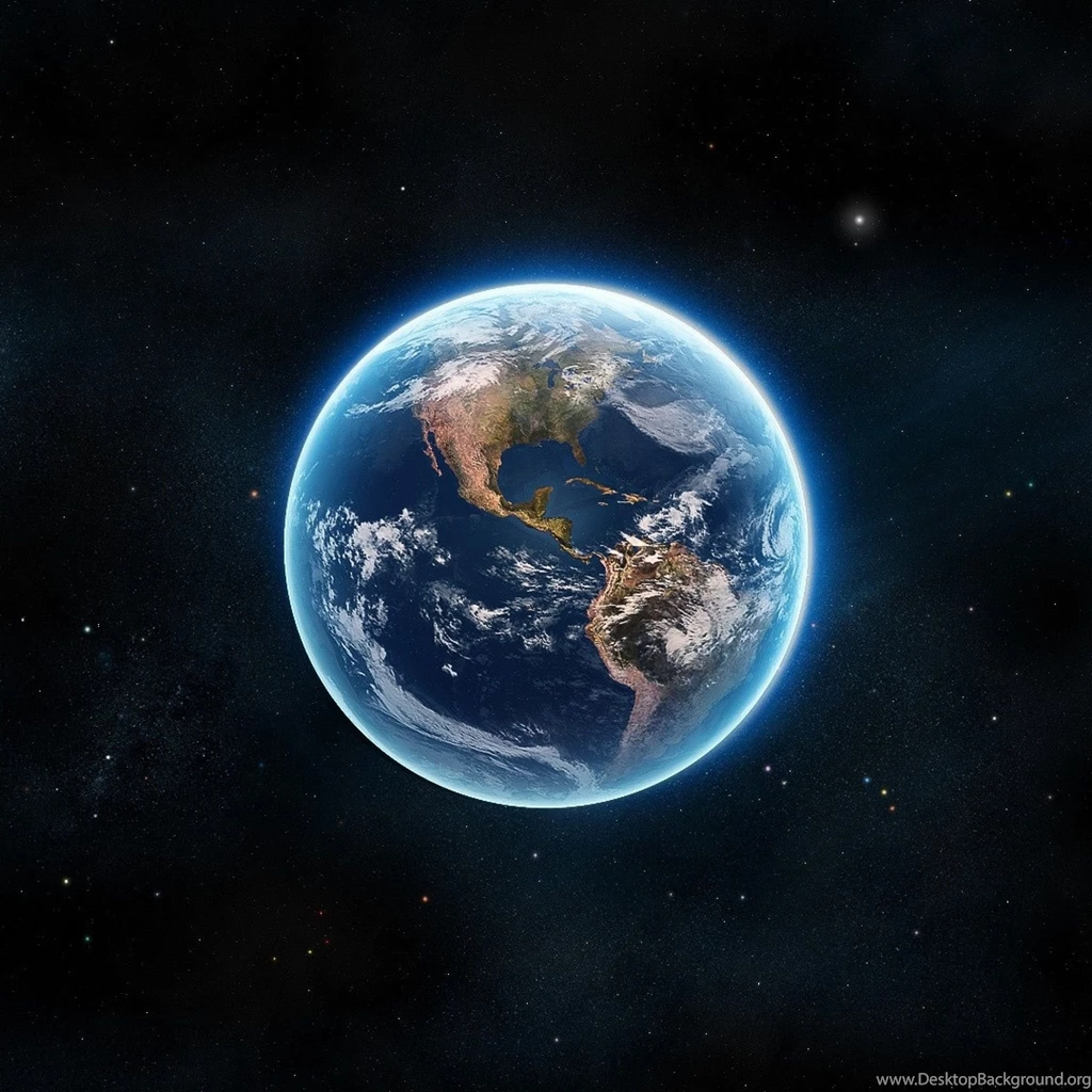 3d Earth iPad 3,4 & Air Wallpapers