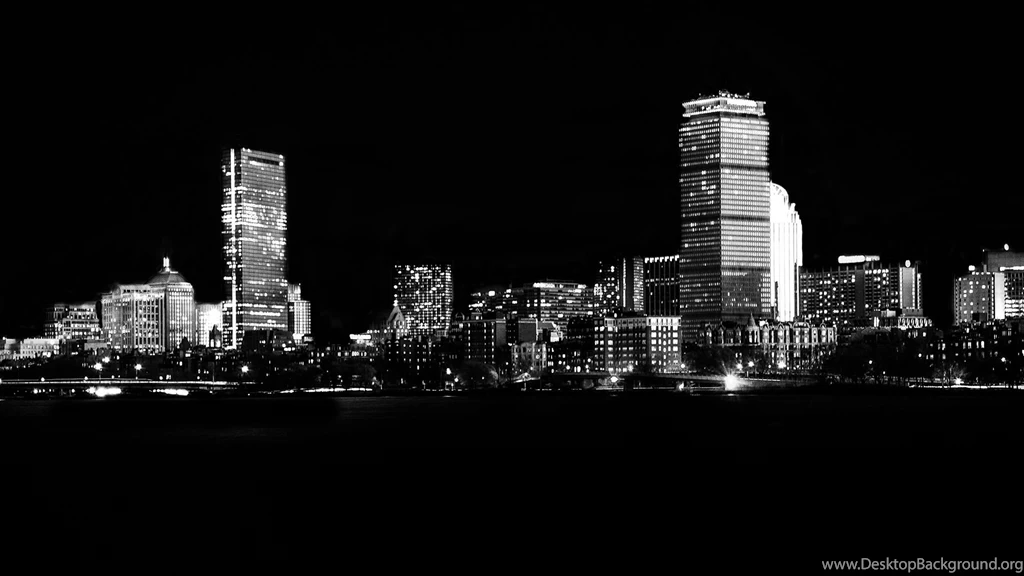 Boston Skyline Black And White 1630933