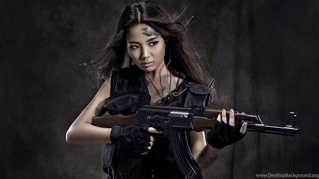 Gallery For Girls With Guns Hd Wallpapers