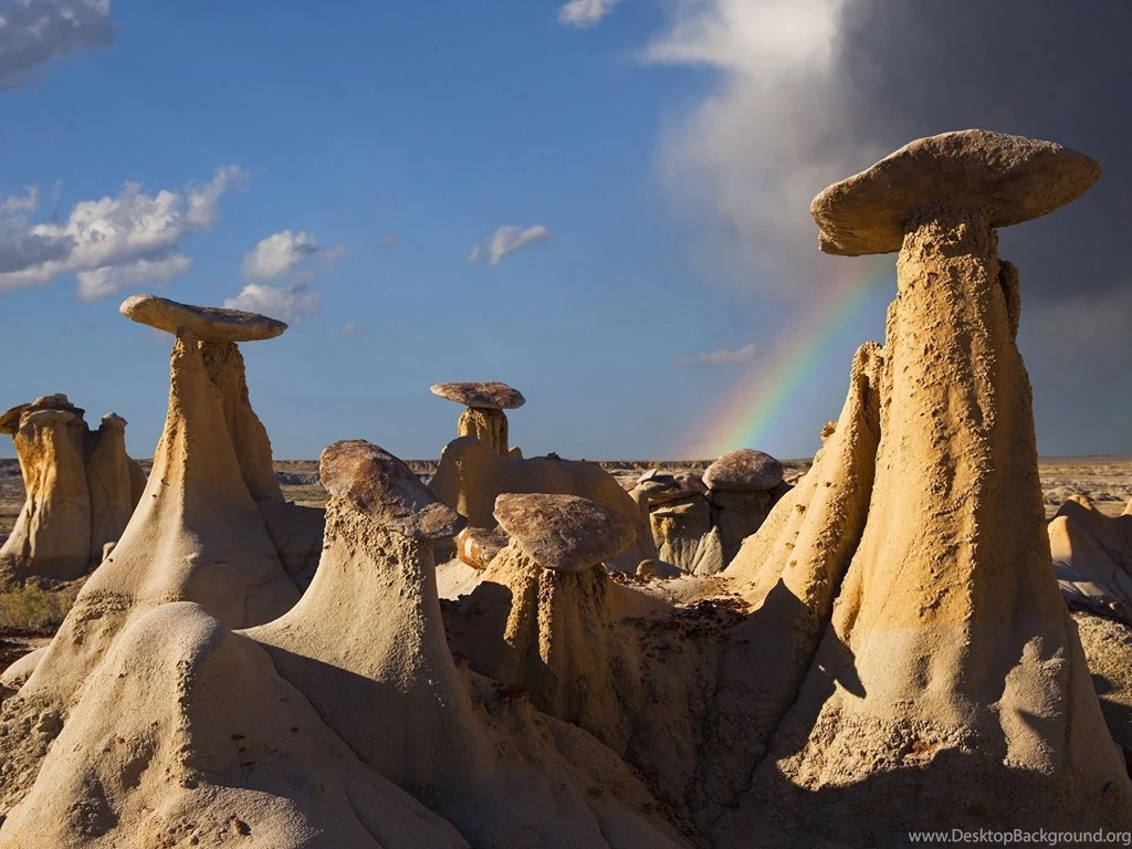 New Mexico Badlands Rock Formations Wallpapers