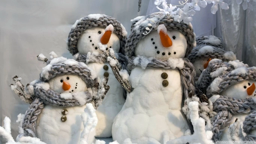 Happy Snowmen HD Desktop Wallpapers : High Definition : Fullscreen ...