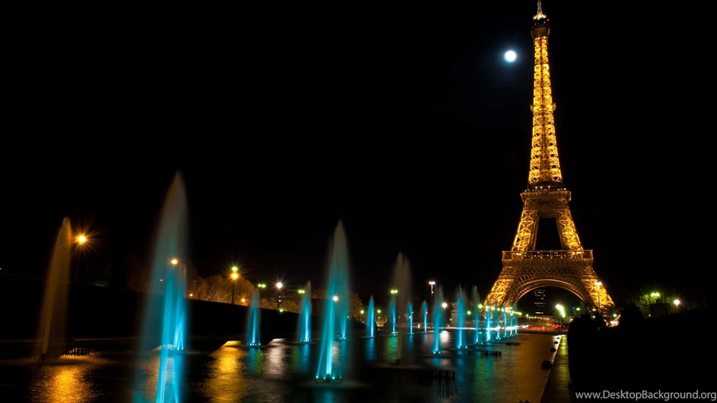 Eiffel Tour Night HD WallpaperWelcome To StarChop