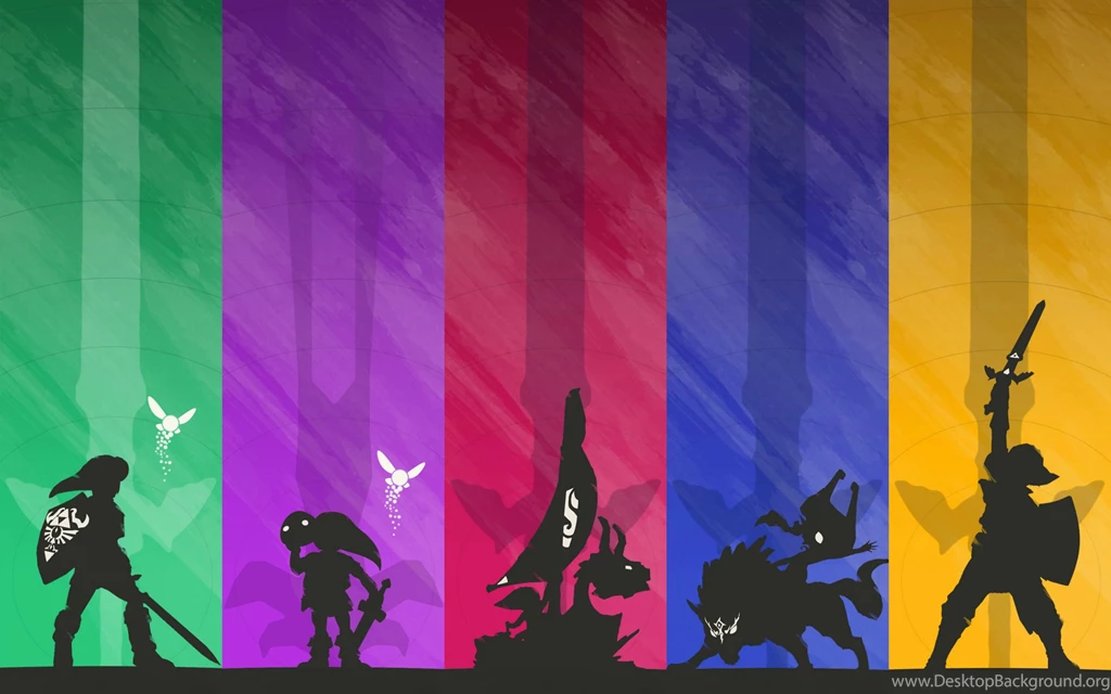 Legend Of Zelda Poster/Wallpapers Series Featuring Different ...