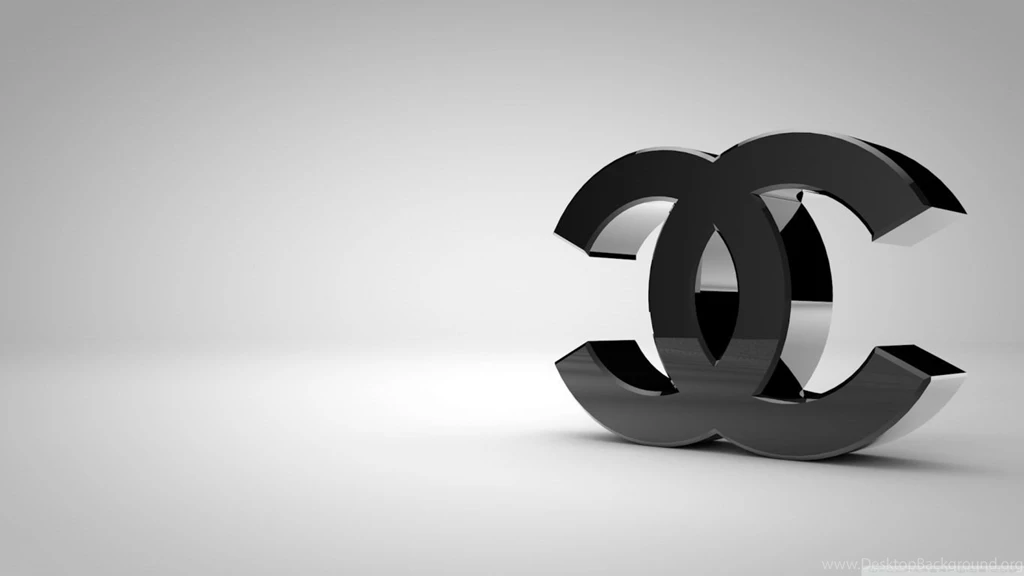 Chanel Logo Shiny Black HD Desktop Wallpapers : Widescreen : High ...