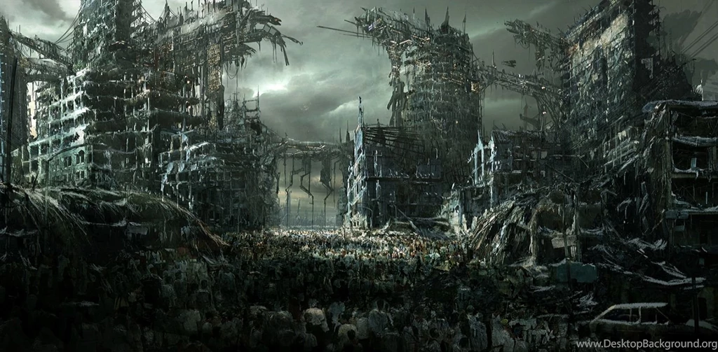 Ghost Town Zombie Wallpapers Hd