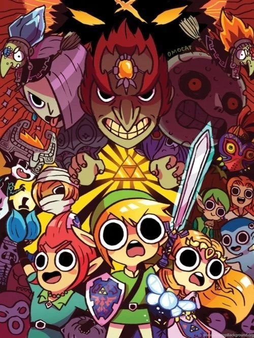 My iPhone Background. I Like This Person's Other Work : Zelda
