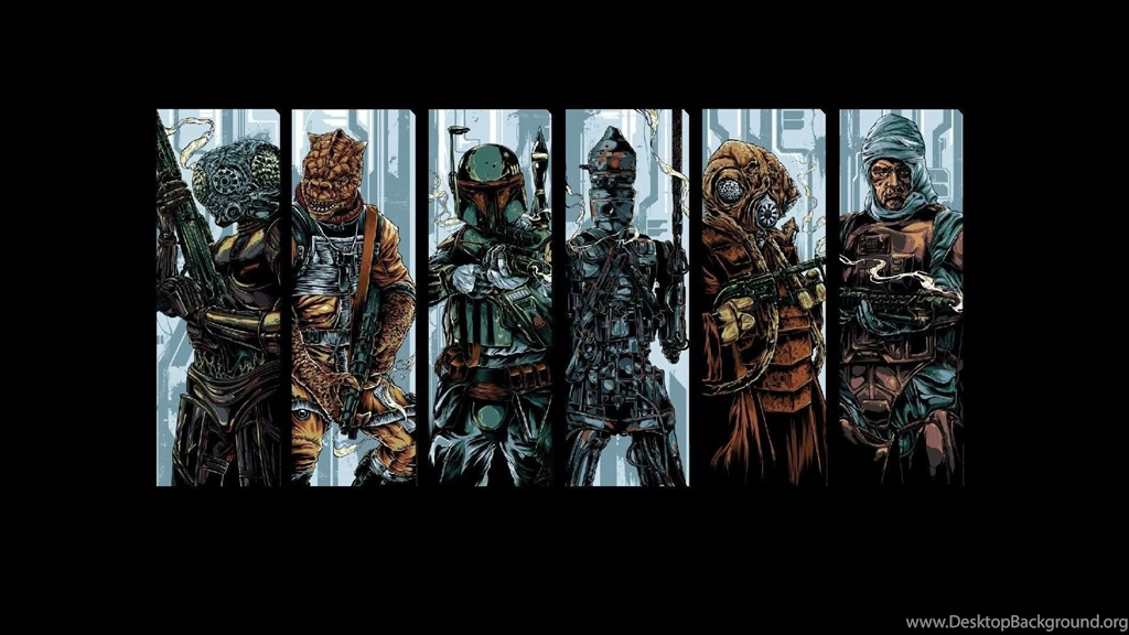 Weekly Wallpapers: Star Wars Bounty Hunters