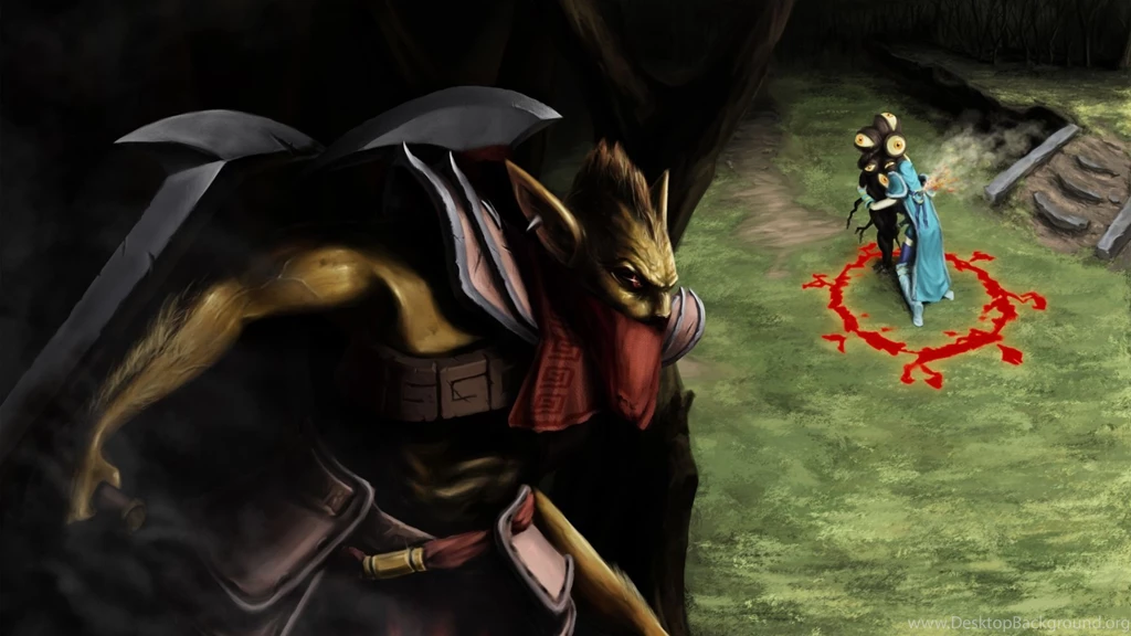 Download Wallpapers 1920x1080 Bounty Hunter, Ganking, Cm, Dota 2 ...