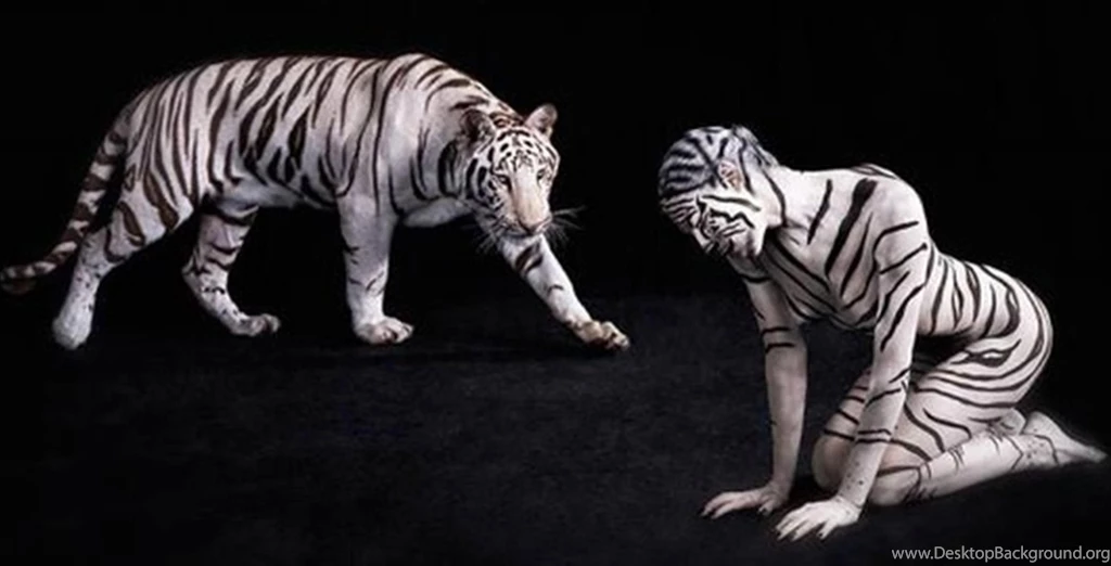 WHITE TIGER WALLPAPER (