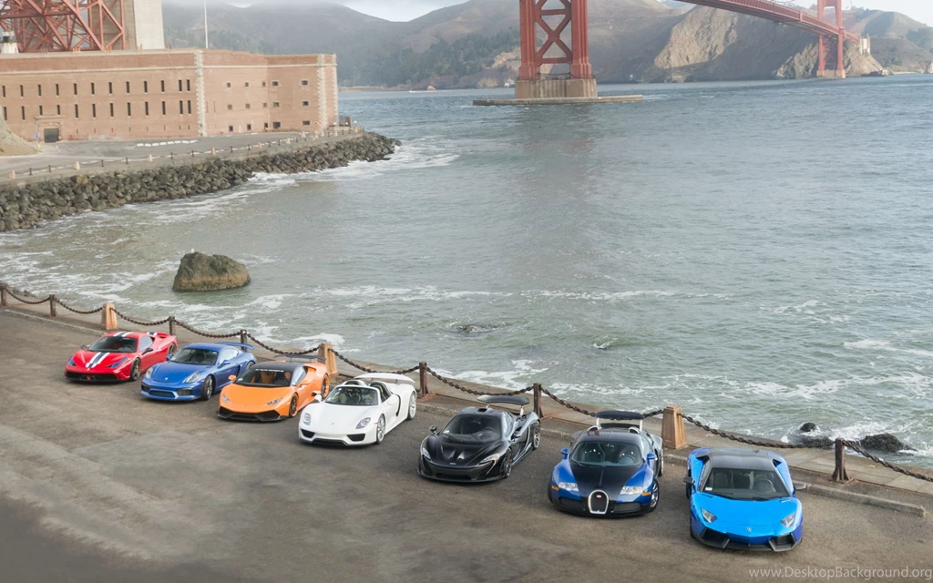 Ben Revzin PhotographyWallpapers Supercars At The Golden Gate ...