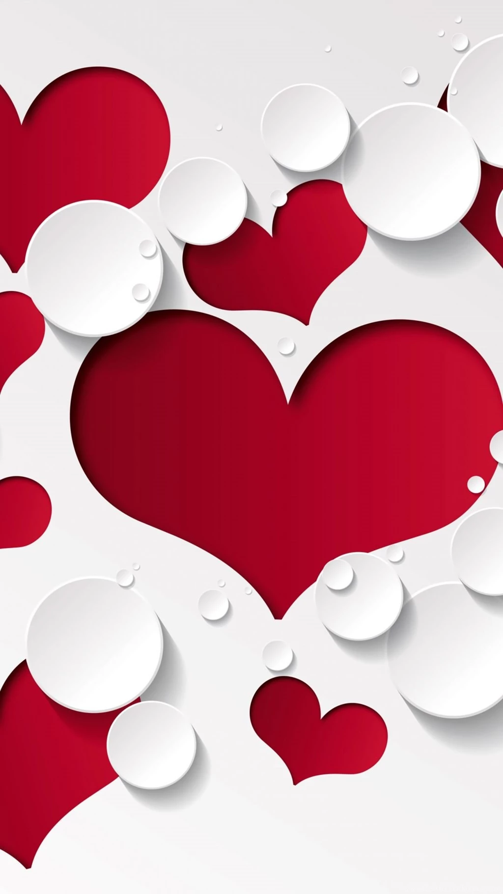 Heart Shape Pattern iPhone 6 Wallpapers Download