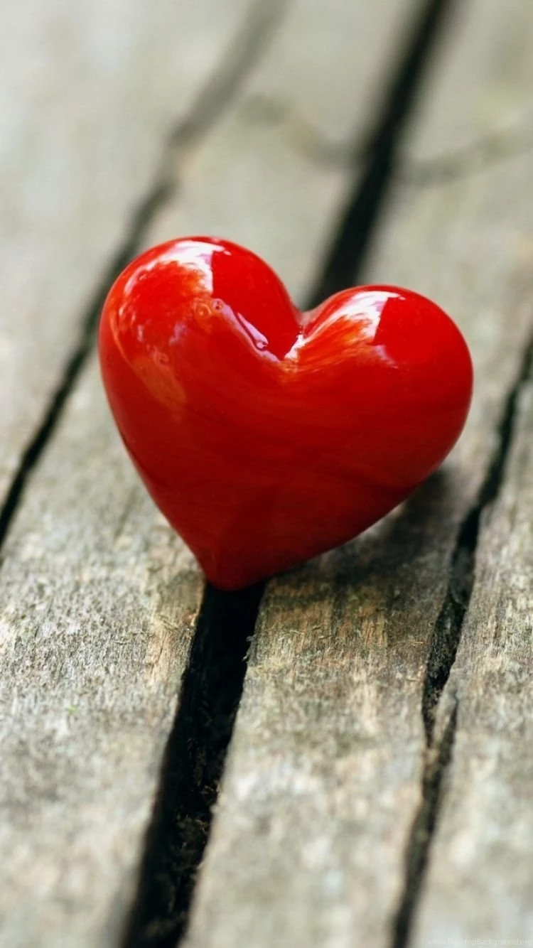 Download Wallpapers 750x1334 Heart, Surface, Love iPhone 6 HD ...