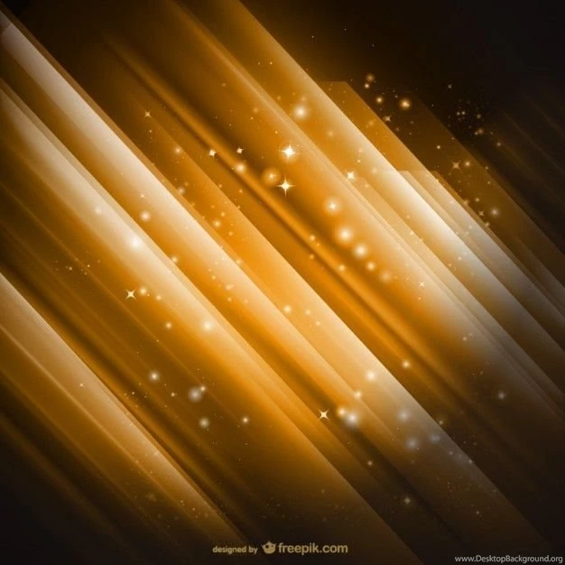 Metallic Rays Golden Backgrounds Vector