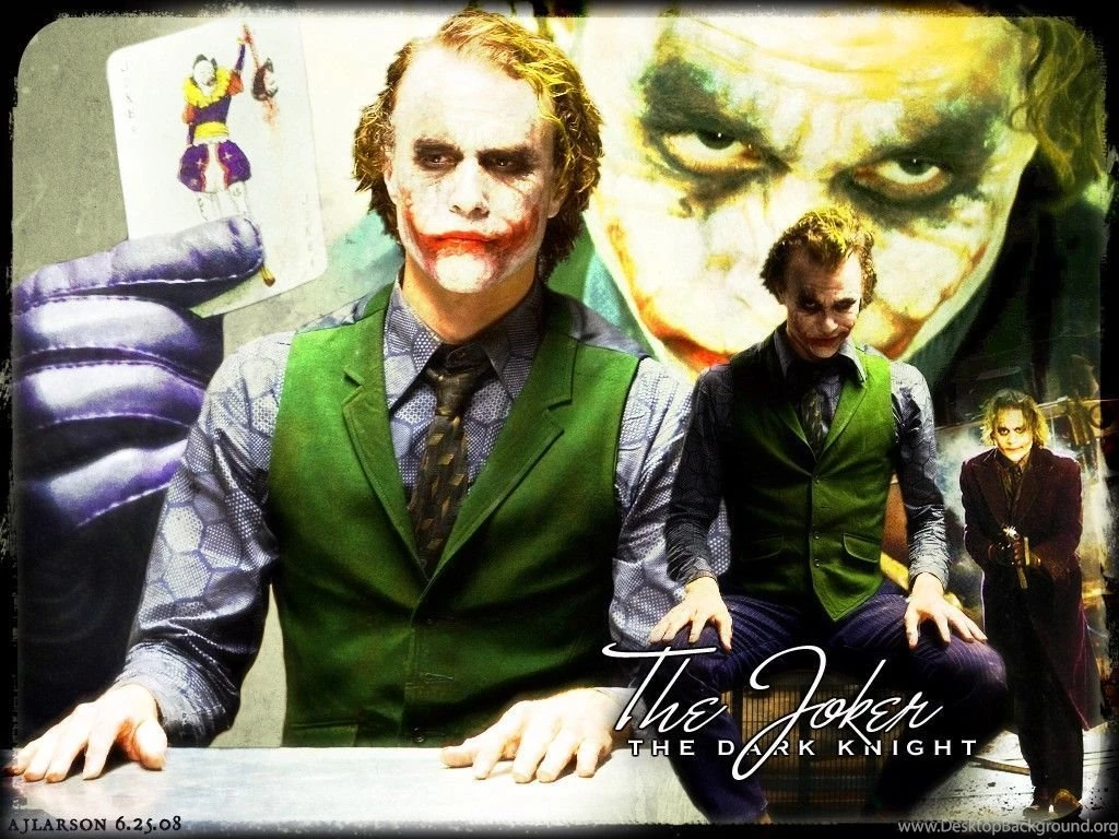 35 Amazing JOKER Heath Ledger Wallpapers Photo 2 Of 34