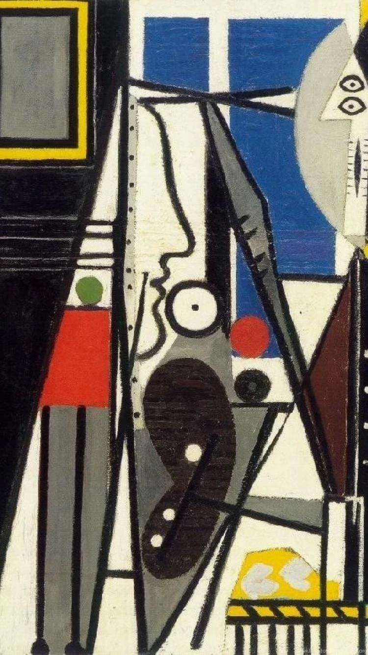 Abstract Studio Spanish Artwork Pablo Picasso Traditional Art ...