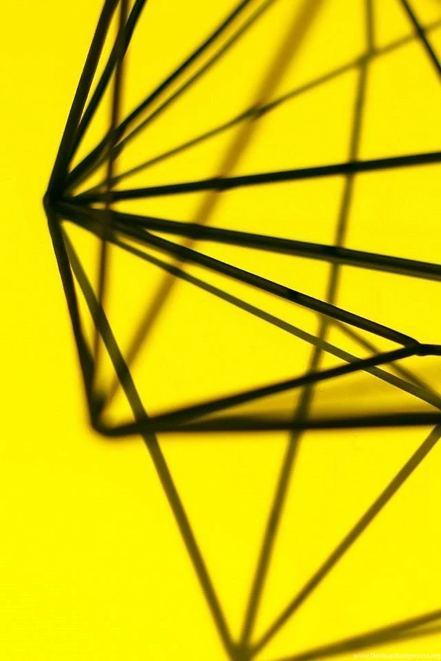 Simple Design Deco Yellow Pattern iPhone 4s Wallpapers Download ...