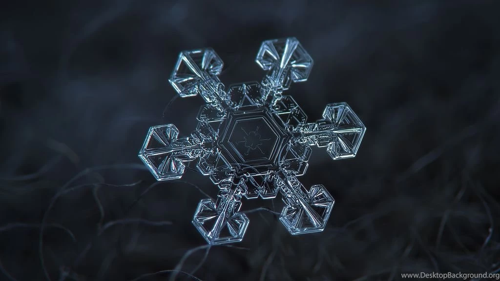 Ice Crown, Snowflake Desktop Wallpapers