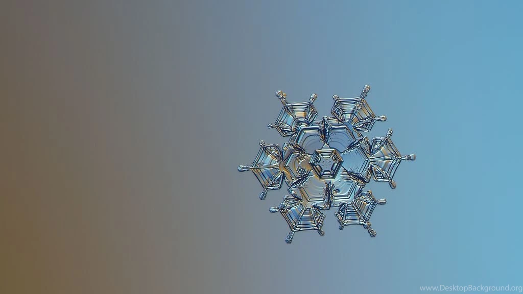 Flying Castle, Snowflake Desktop Wallpapers