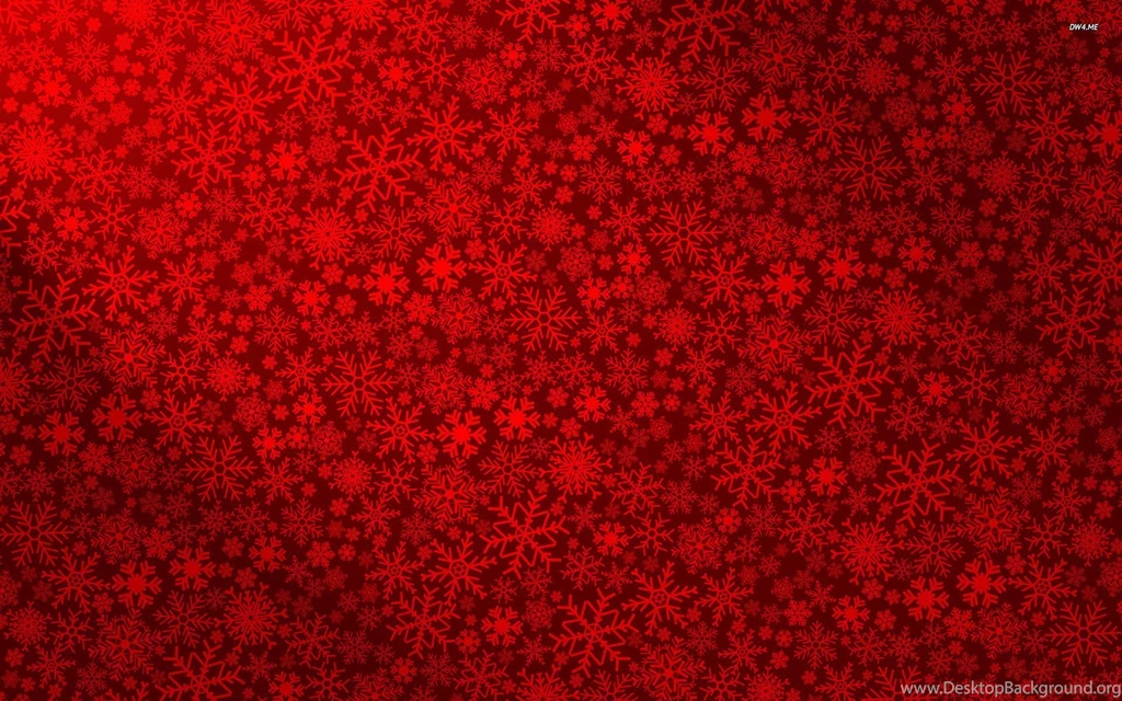 Red Snowflake Pattern Wallpapers Vector Wallpapers