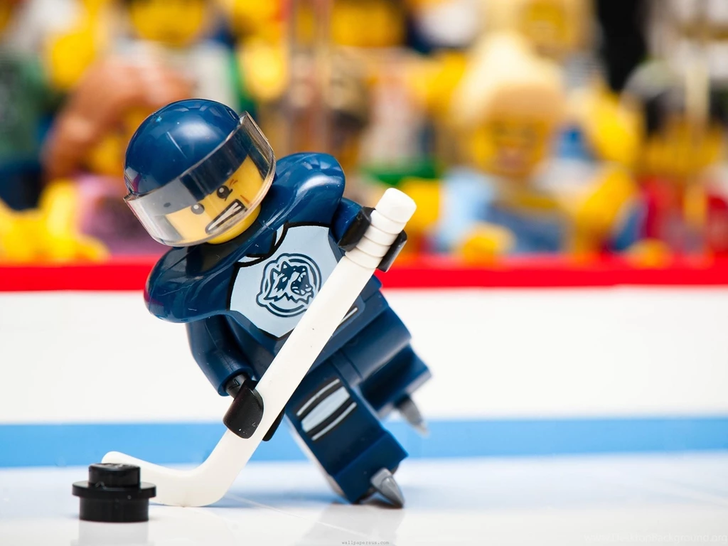 Ice Sports Funny NHL Macro Ice Hockey Legos Wallpapers