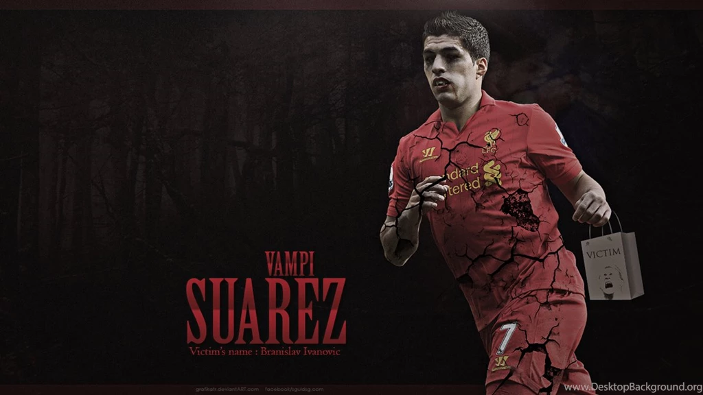 Luis Suarez Vampire Wallpapers By GrafikaTR On DeviantArt
