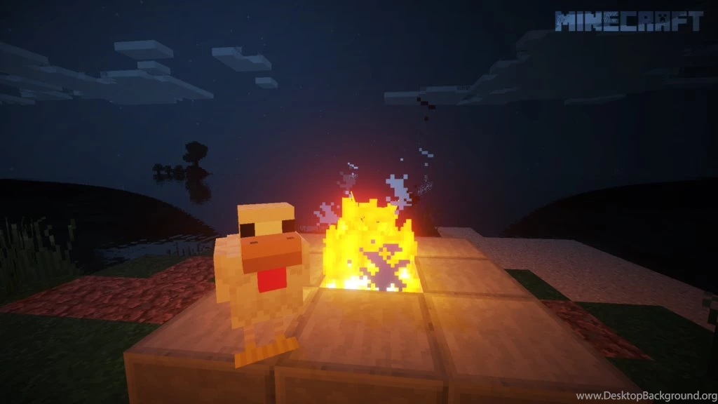 Minecraft   Chicken [Wallpaper] By Demon1887 On DeviantArt