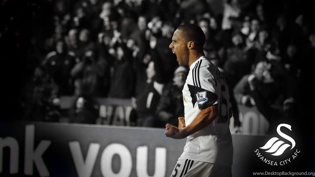 Swansea City's Wallpapers Wednesday Wayne Routledge