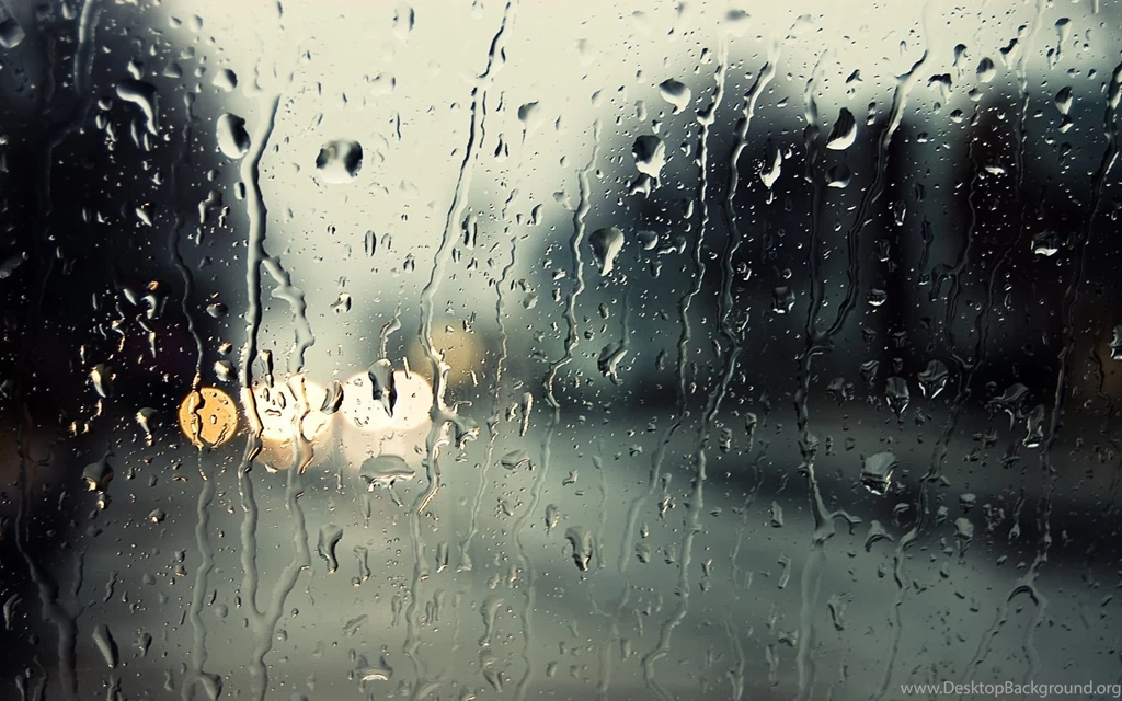 Rain Drops On The Glass