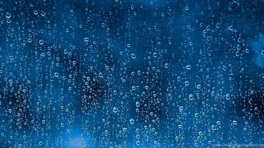 Rain Drops On Glass Wallpapers