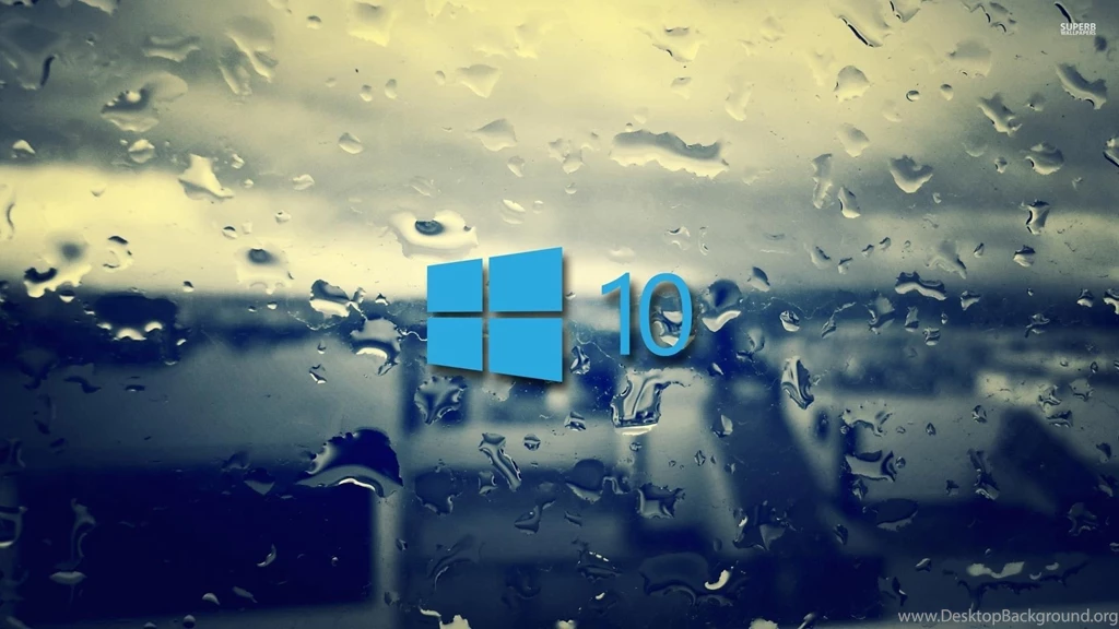 Windows 10 On The Rainy Window Wallpapers Computer Wallpapers ...