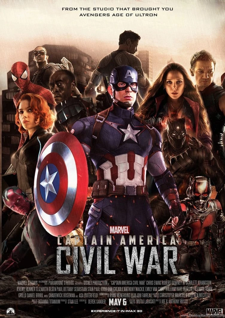 Captain America Civil War Full Team By Bramasto17 On DeviantArt